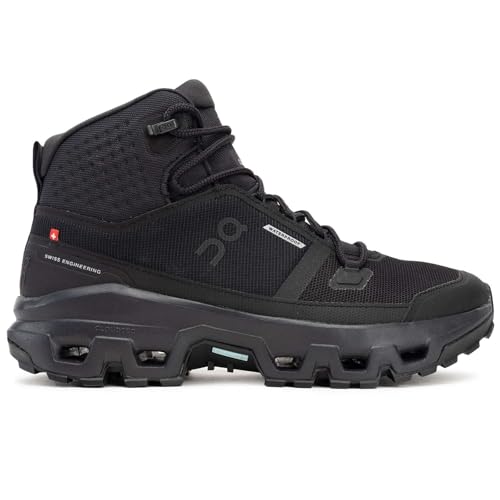 On Mens Cloudrock Mid Waterproof Sneaker