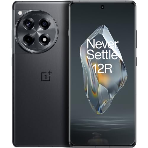OnePlus 12R  16GB RAM 256GB  Dual SIM  US Factory Unlocked Android Smartphone  5500 mAh Battery  50MP Camera  80W Fast Charging  2024  Iron Gray