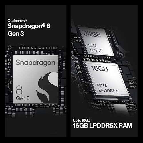 OnePlus 12 Unlocked Android Phone Snapdragon 8 Gen 3 Phone w/ 16GB RAM Hasselblad Camera Dual SIM 2K 120Hz ProXDR Display 5400mAh Battery SUPERVOOC Charging OxygenOS 512GB Silky Black