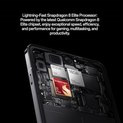 OnePlus 13 16GB RAM   512GB Storage Dual SIM Unlocked Android Smartphone  Snapdragon 8 Elite  80W SUPERVOOC Fast Charging and 50W AIRVOOC Charging  Advanced Hasselblad Camera  2025  Midnight Ocean