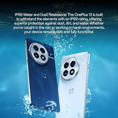 OnePlus 13 16GB RAM   512GB Storage Dual SIM Unlocked Android Smartphone  Snapdragon 8 Elite  80W SUPERVOOC Fast Charging and 50W AIRVOOC Charging  Advanced Hasselblad Camera  2025  Midnight Ocean