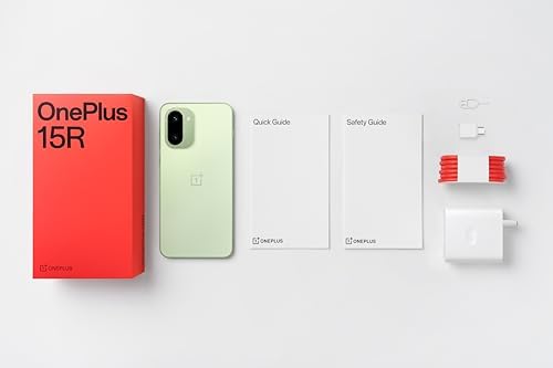 OnePlus 15R, 12 GB de RAM + 256 GB de almacenamiento, Dual-SIM, teléfono inteligente Android desbloqueado, Snapdragon 8 Gen 5, batería de 7400 mAh, Mint Breeze