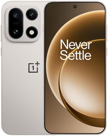 OnePlus 15  12GB RAM   256GB Storage  Dual SIM  Unlocked Android Smartphone  Snapdragon 8 Elite Gen 5  7300mAh Battery  Infinite Black