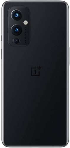 OnePlus 9 Astral Black, smartphone Android 5G desbloqueado, versión estadounidense, 8 GB de RAM + 128 GB de almacenamiento, pantalla fluida de 120 Hz (renovado)