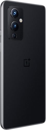 OnePlus 9 Astral Black, smartphone Android 5G desbloqueado, versión estadounidense, 8 GB de RAM + 128 GB de almacenamiento, pantalla fluida de 120 Hz (renovado)
