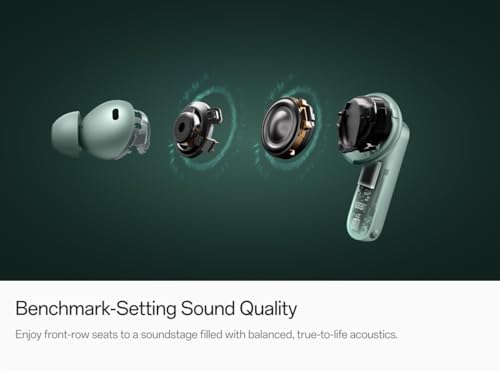 OnePlus Buds 4  Bluetooth Wireless Earbuds  Storm Gray  E513A  in Ear Headphones with Active Noise Cancellation