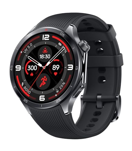 OnePlus Watch 3 Emerald Titantium  32GB  120 Hour Battery  Health & Fitness Tracking  Sapphire Crystal Design  Titanium Bezel  Dual Engine  Wear OS by Google