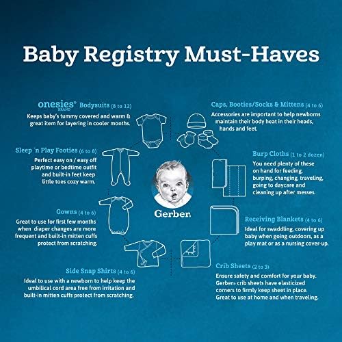 Onesies Brand baby girls 4 pack Sleep N Play Footies Multi Pack