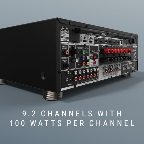 Onkyo TX RZ30 9 2 Channel AV Receiver   100 Watts Per Channel  Dirac Live Out of Box  Works with Sonos Certified  THX Certified and More