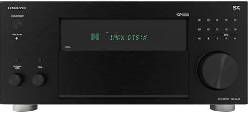 Onkyo TX RZ70 11 2 Channel AV Receiver   140 Watts Per Channel  Dirac Live Out of Box  Works with Sonos Certified  THX Certified and More