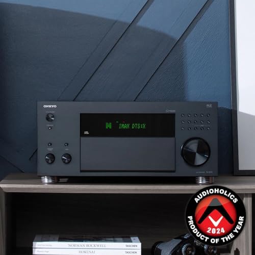Onkyo TX RZ70 11 2 Channel AV Receiver   140 Watts Per Channel  Dirac Live Out of Box  Works with Sonos Certified  THX Certified and More