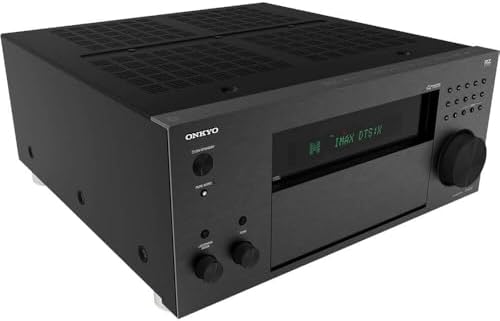 Onkyo TX RZ70 11 2 Channel AV Receiver   140 Watts Per Channel  Dirac Live Out of Box  Works with Sonos Certified  THX Certified and More