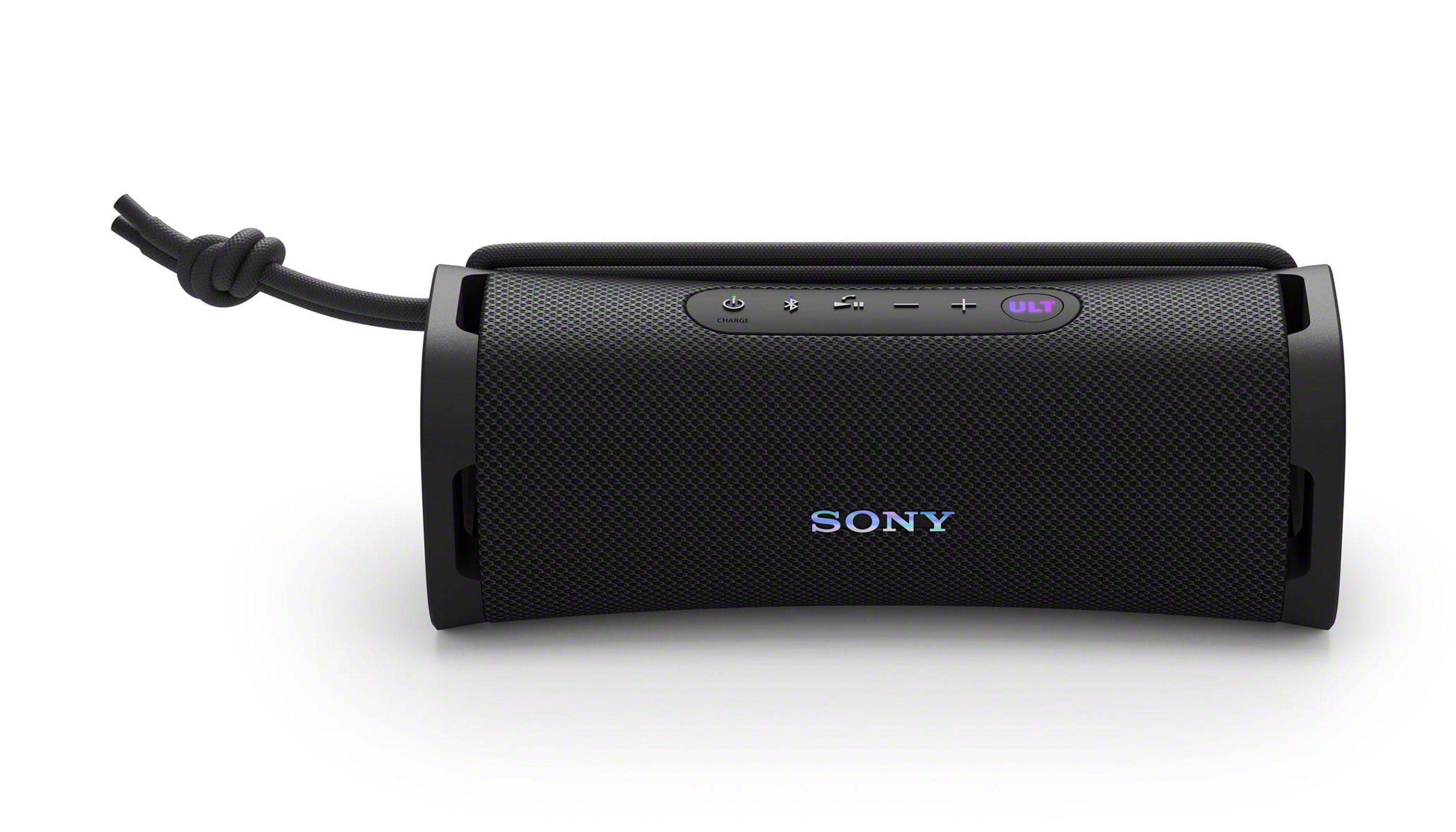 Open Box Sony ULT Field 1 Wireless Ultra Portable Bluetooth Compact Speaker  IP67 Waterproof  Dustproof  Shockproof and Rustproof with Enhanced Bass  12 Hour Battery and Detachable Strap  Black