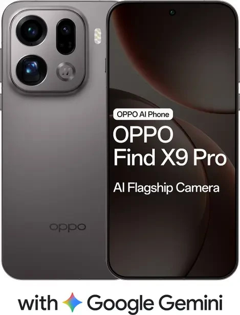 Oppo Find X9 Pro 5G 512GB 16GB GLOBAL VERSION CPH2791 Unlocked Titanium Charcoal