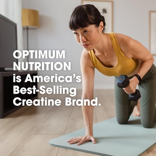 Optimum Nutrition Creatine Monohydrate Plus Powder  Orange Passionfruit Flavored Creatine Performance Blend With Electrolytes for Hydration  Added Vitamins  80 Servings  720 Grams  Packaging May Vary