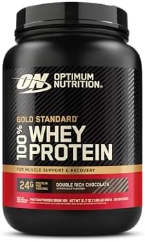 Optimum Nutrition Gold Standard 100  Whey Protein Powder  Vanilla Ice Cream  10 Pound  Packaging May Vary 