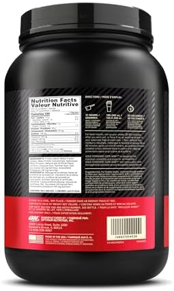 Optimum Nutrition Gold Standard 100  Whey Protein Powder  Double Rich Chocolate 1 98 Pound  Packaging May Vary 