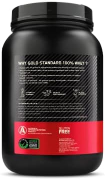 Optimum Nutrition Gold Standard 100  Whey Protein Powder  Double Rich Chocolate 1 98 Pound  Packaging May Vary 