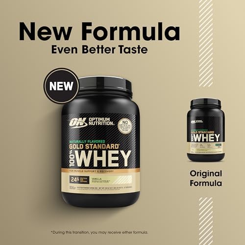 Optimum Nutrition Gold Standard 100  Whey Protein Powder  Double Rich Chocolate 1 98 Pound  Packaging May Vary 