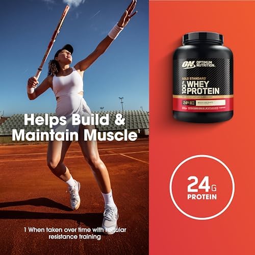 Optimum Nutrition Gold Standard 100  Whey Protein Powder  Double Rich Chocolate 1 98 Pound  Packaging May Vary 
