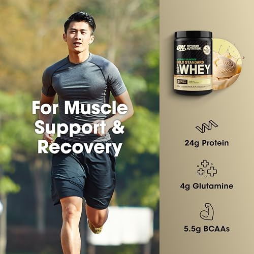 Optimum Nutrition Gold Standard 100  Whey Protein Powder  Double Rich Chocolate 1 98 Pound  Packaging May Vary 