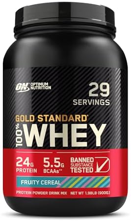 Optimum Nutrition Gold Standard 100  Whey Protein Powder  Extreme Milk Chocolate  5 Pound  Packaging May Vary 