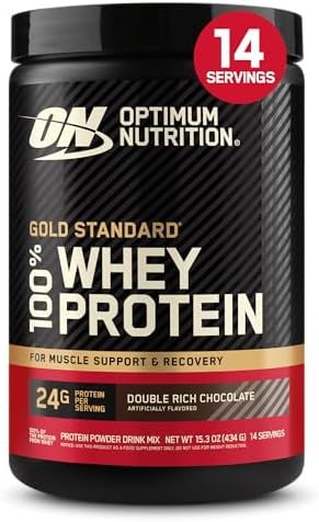 Optimum Nutrition Gold Standard 100  Whey Protein Powder  Extreme Milk Chocolate  5 Pound  Packaging May Vary 
