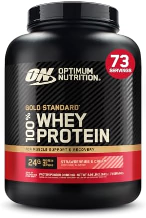Optimum Nutrition Gold Standard 100  Whey Protein Powder  Extreme Milk Chocolate  10 Pound  Packaging May Vary 