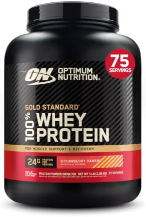 Optimum Nutrition Gold Standard 100  Whey Protein Powder  Extreme Milk Chocolate  10 Pound  Packaging May Vary 