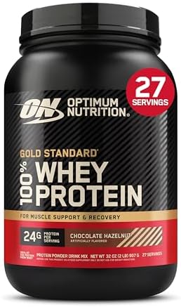 Optimum Nutrition Gold Standard 100  Whey Protein Powder  Extreme Milk Chocolate  10 Pound  Packaging May Vary 