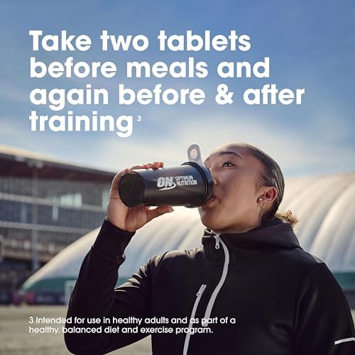 Optimum Nutrition Instantized BCAA Branched Chain Essential Amino Acids Capsules  1000mg  200 Count