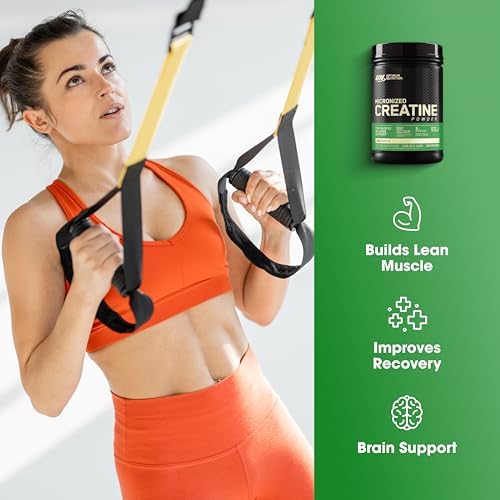 Optimum Nutrition Micronized Creatine Monohydrate Powder  Unflavored  240 Servings  1200 Grams  Packaging May Vary 