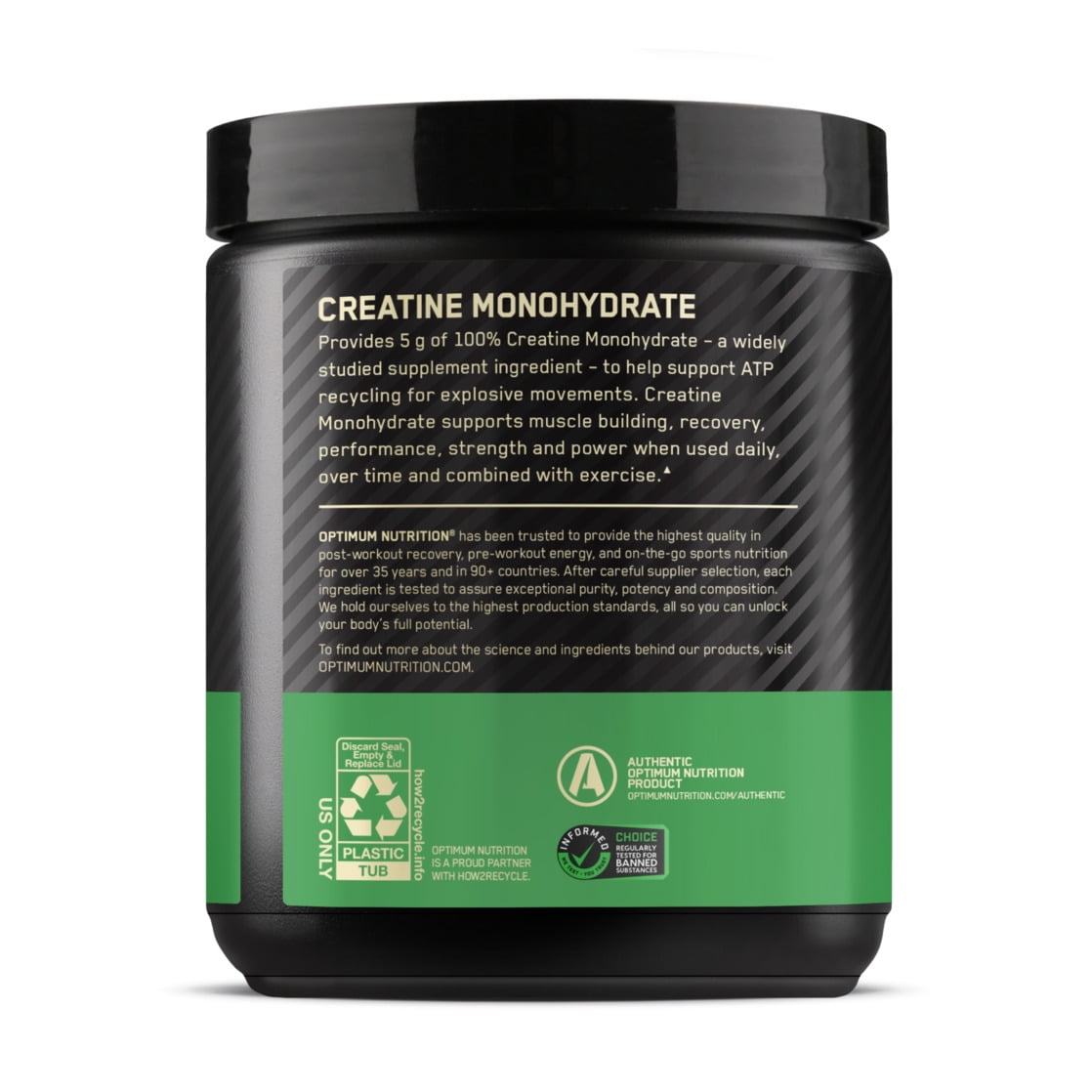 Optimum Nutrition Micronized Creatine Powder  Unflavored  100 servings