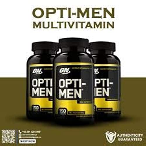 Optimum Nutrition Opti Men Supplement  150 Count