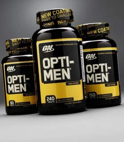 Optimum Nutrition Opti Men Supplement  150 Count