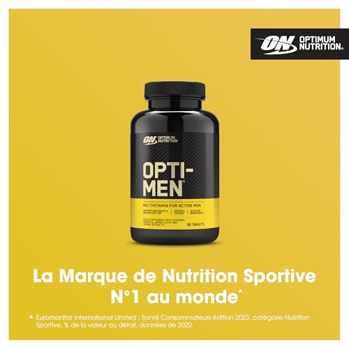 Optimum Nutrition Opti Men Multivitamin Tablets Pack of 90  Packaging May Vary