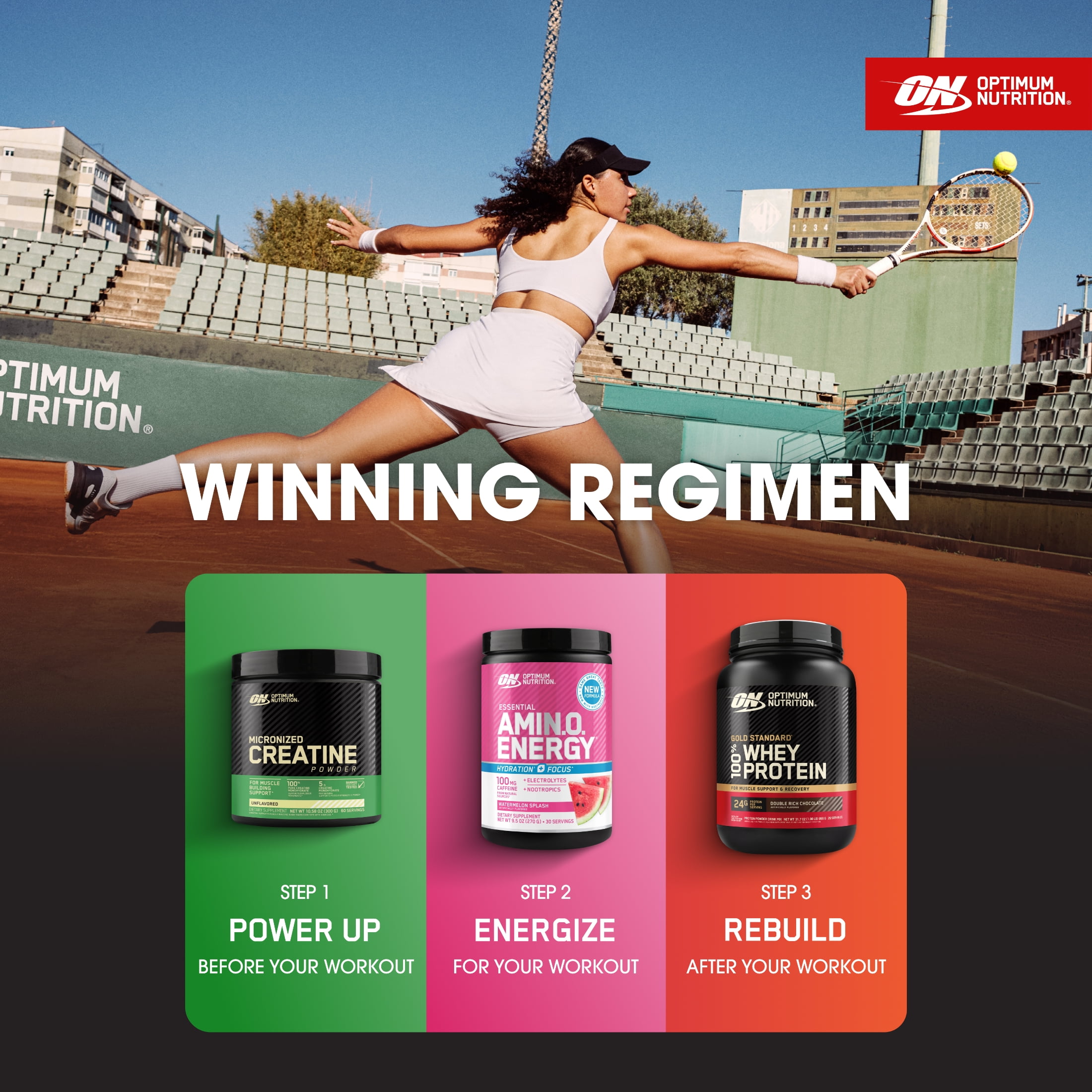 Optimum Nutrition  Micronized Creatine Powder  Unflavored 60 Servings