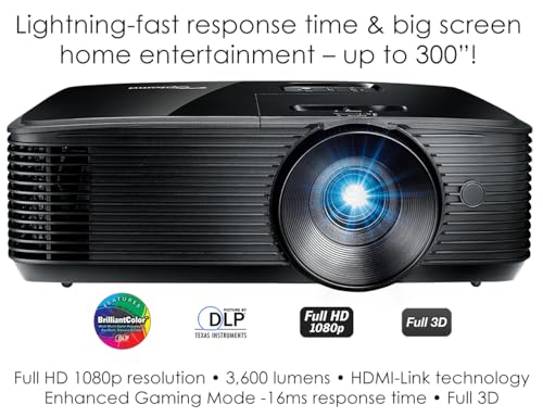 Optoma HD146X - Proyector de video de alto rendimiento