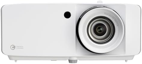 Optoma ZK551   4K UHD  5100 Lumens  Laser  IP6X Dust Resistant  DuraCore 30 000 Hour Maintenance Free  Miracast Wireless Screen Sharing  1 6x Zoom Projector  4K