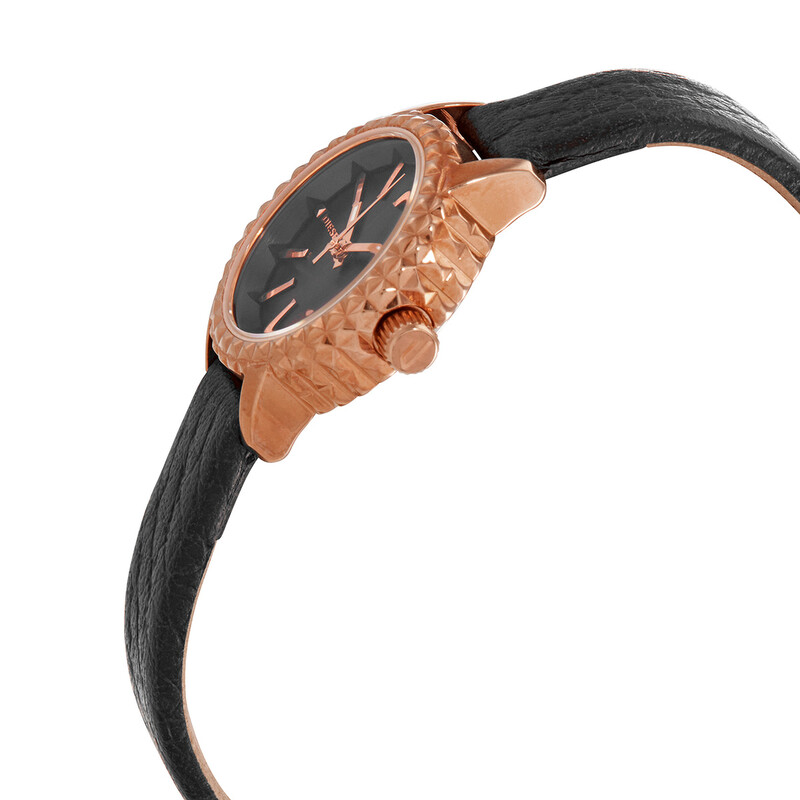 Opulence Black Dial Ladies Watch