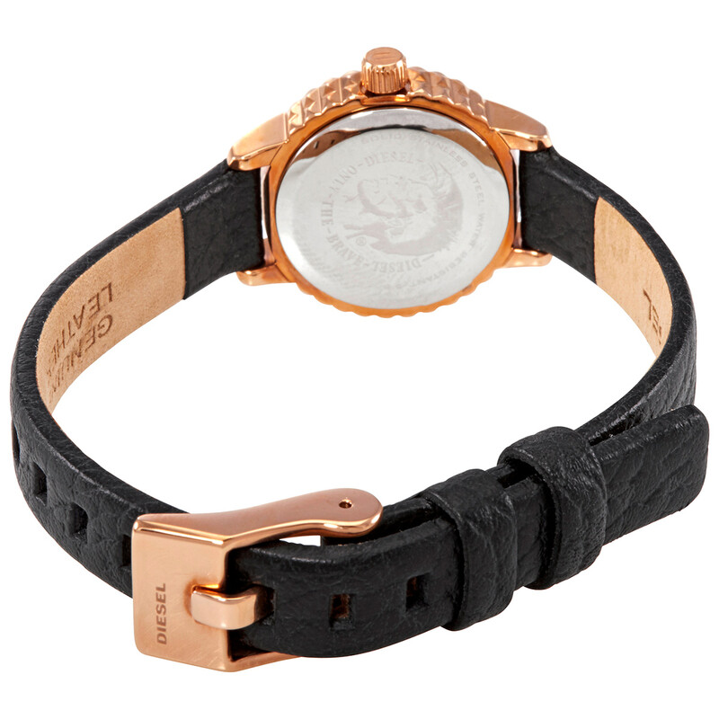Opulence Black Dial Ladies Watch