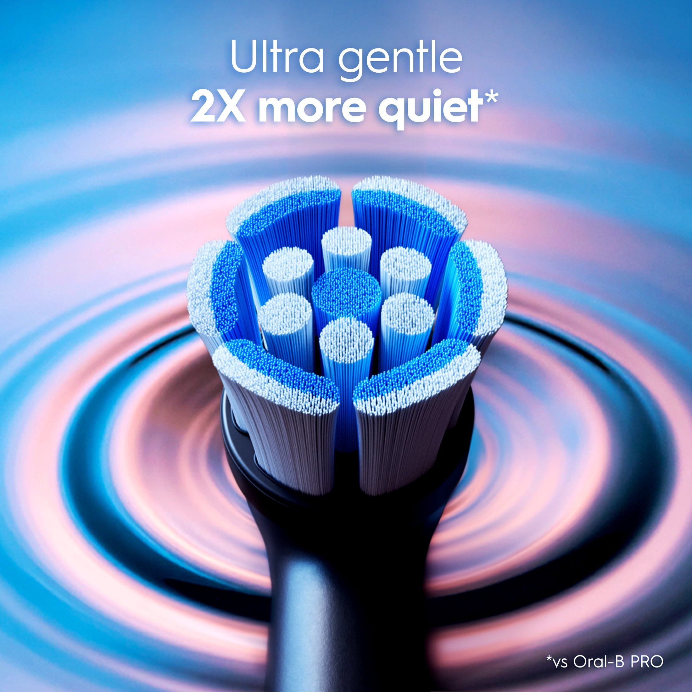 Oral B Toothbrush  iO Series 2 Rechargeable Electric Toothbrush for Adults & Kids 3   Night Black  1 Gentle Care Brush Head