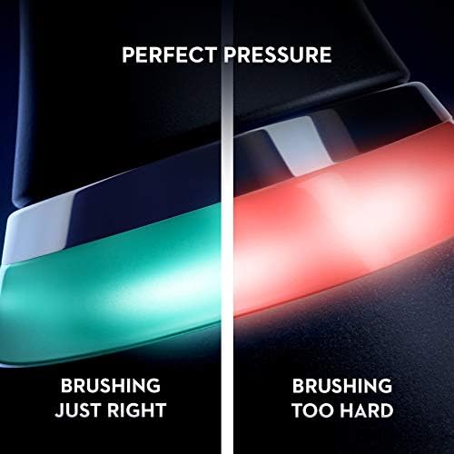 Oral B iO Series 10 Rechargeable Electric Toothbrush with Visible Pressure Sensor to Protect Gums  2 Min Timer  7 Cleaning Settings  4 Replacement Toothbrush Heads  and Charging Travel Case  Black