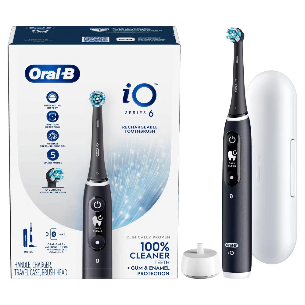 Oral B iO Series 6 Electric Toothbrush with 1 Brush Head