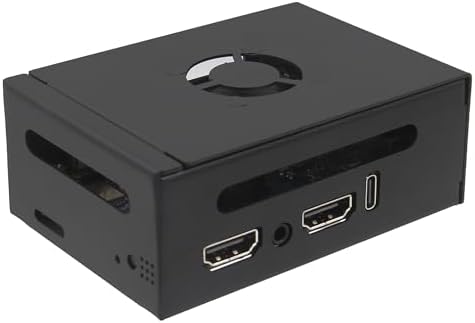 Orange Pi 5 Pro Metal Case  N515  with 5V 3010 Cooling Fan and 3Pcs Aluminum Heatsinks for Orange Pi 5 Pro/Max/Ultra