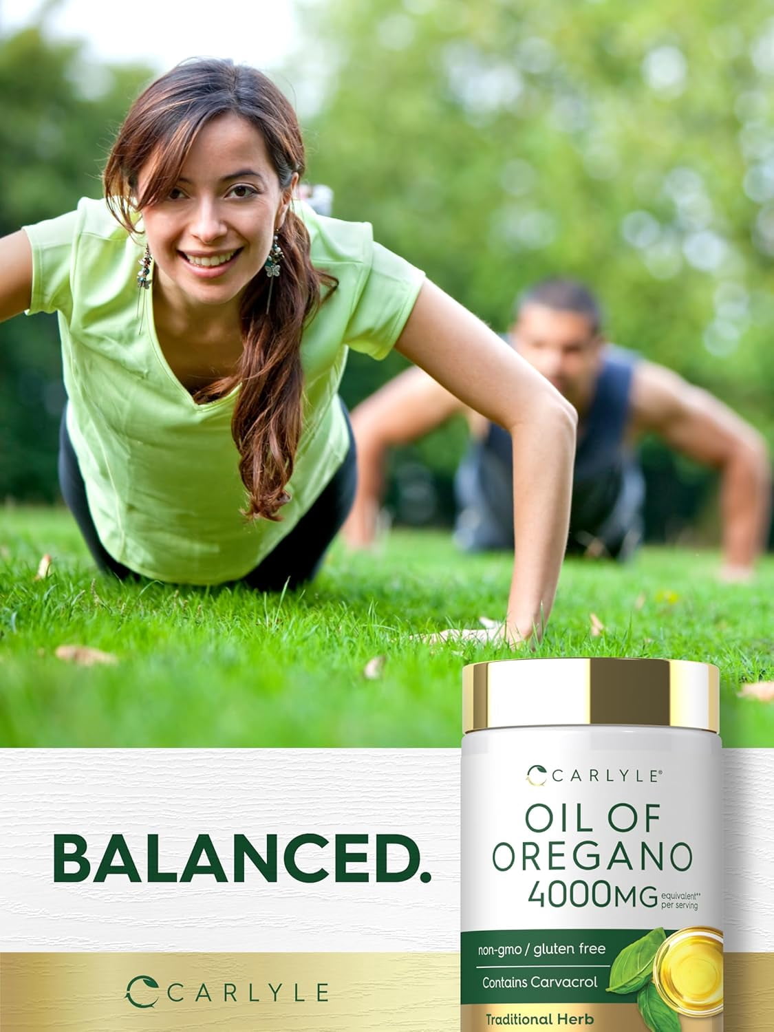 Oregano Oil Capsules   4000 mg   150 Softgels for Men and Women   by Carlyle