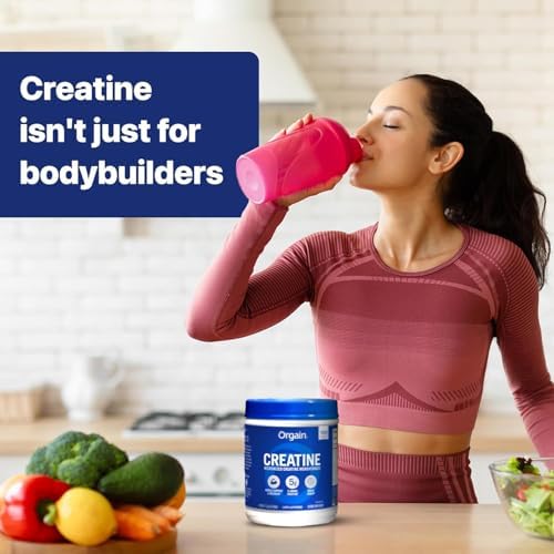 Orgain 5g Micronized Creatine Monohydrate  Unflavored  1 48lbs