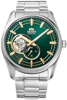 Orient Automatic/Hand Winding Semi Skeleton Dress Watch with Sapphire Crystal