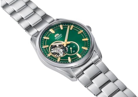 Orient Automatic/Hand Winding Semi Skeleton Dress Watch with Sapphire Crystal