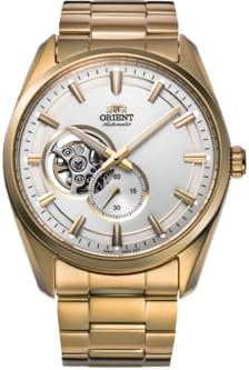 Orient Automatic/Hand Winding Semi Skeleton Dress Watch with Sapphire Crystal